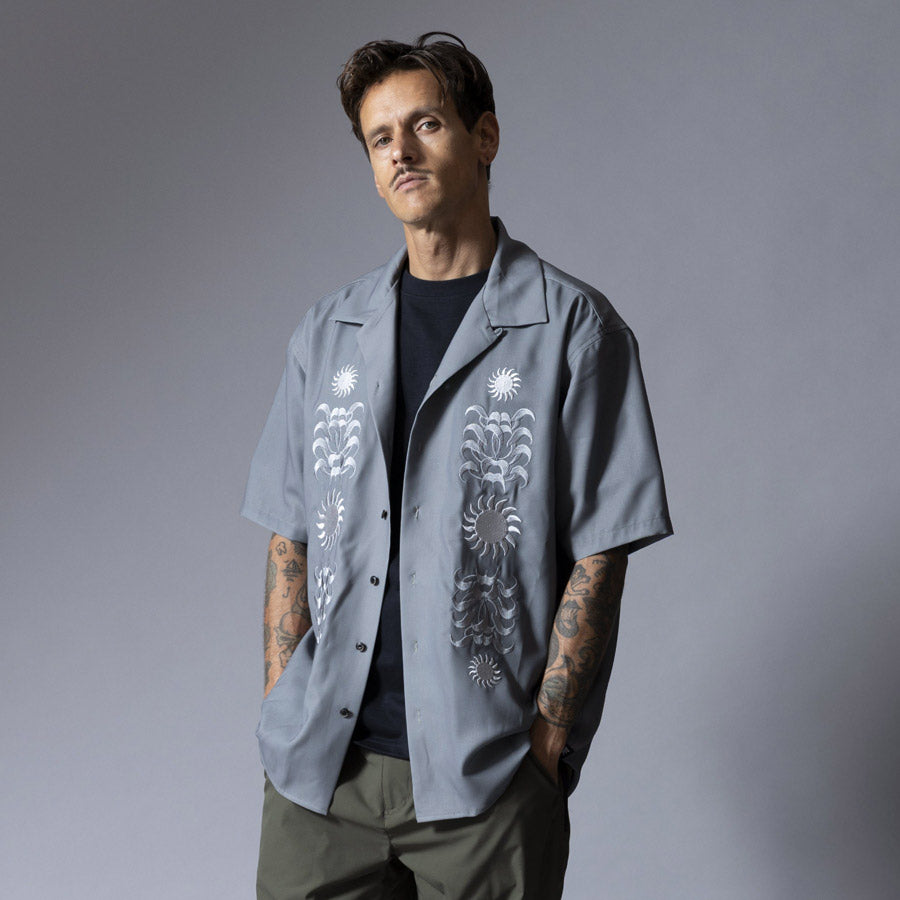 ROARK ロアーク シャツ "PALM EMBROIDERY" GONZO S/S RWJ1205