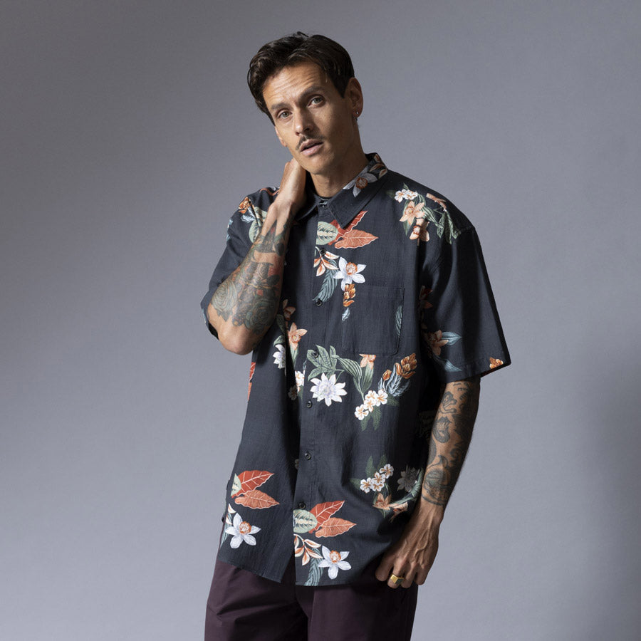 ROARK ロアーク シャツ "PALAWAN FLORAL" JOURNEY S/S RWJ1206