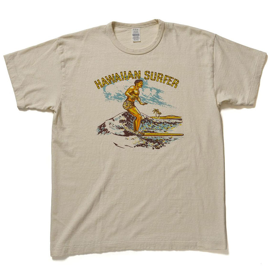WAREHOUSE ウエアハウス Tシャツ Lot 4064 HAWAIIAN SURFER セコハン 半袖