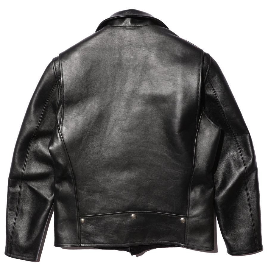 JELADO ジェラード レザージャケット ライダースジャケット Rebel Jacket Horse Hide Semi Aniline Finish Black エポレット有り SG83420