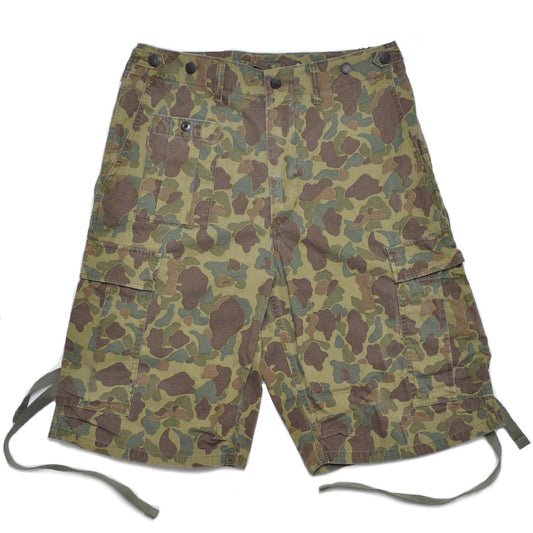 NIGEL CABOURN ナイジェルケーボン パンツ アーミーカーゴショーツ - ダックハンターカモ ARMY CARGO PANT - DUCK HUNTER 80520051014