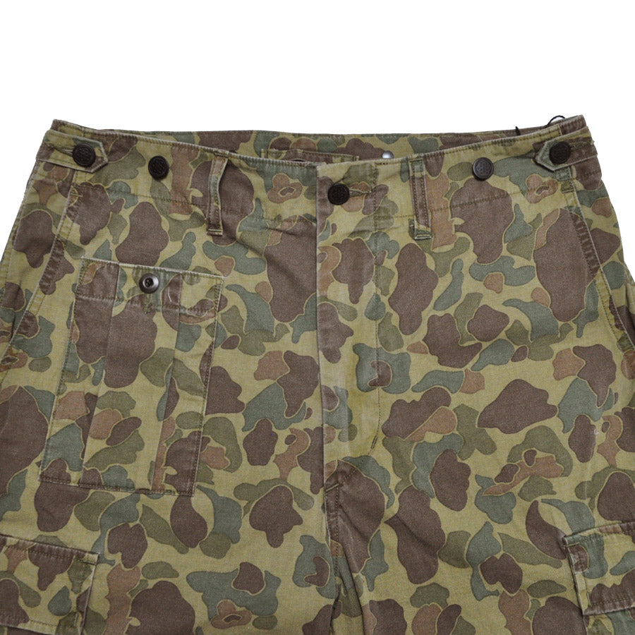 NIGEL CABOURN ナイジェルケーボン パンツ アーミーカーゴショーツ - ダックハンターカモ ARMY CARGO PANT - DUCK HUNTER 80520051014