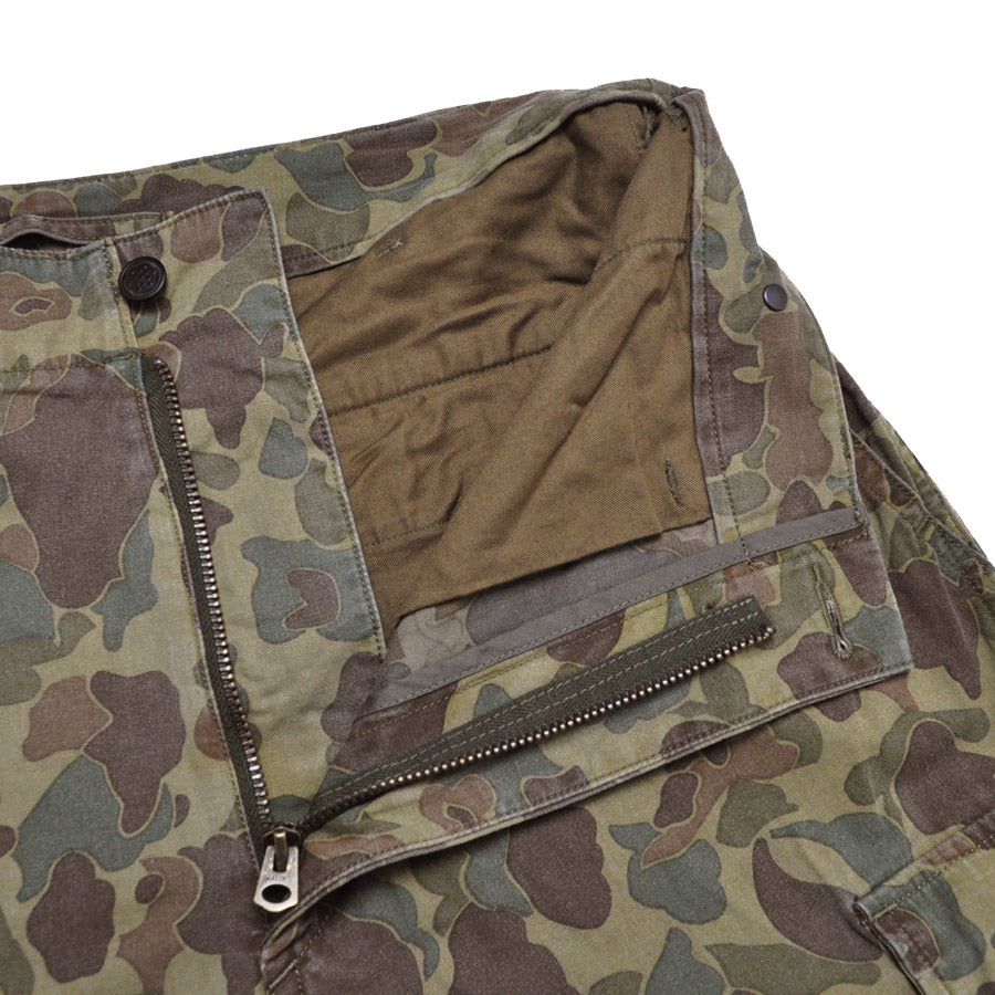 NIGEL CABOURN ナイジェルケーボン パンツ アーミーカーゴショーツ - ダックハンターカモ ARMY CARGO PANT - DUCK HUNTER 80520051014