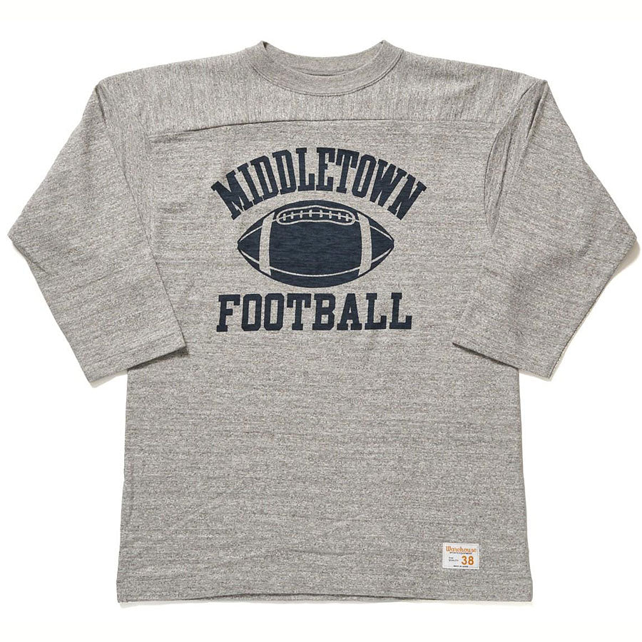 WAREHOUSE ウエアハウス Tシャツ Lot 4063 7分袖フットボールT MIDDLETOWN