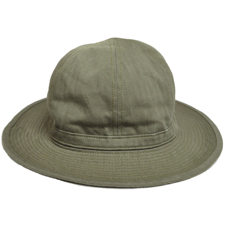 BUZZ RICKSON'S バズリクソンズ ハット 帽子 BR02537 AVIATION ASSOCIATES O.D. HERRINGBONE ARMY HAT
