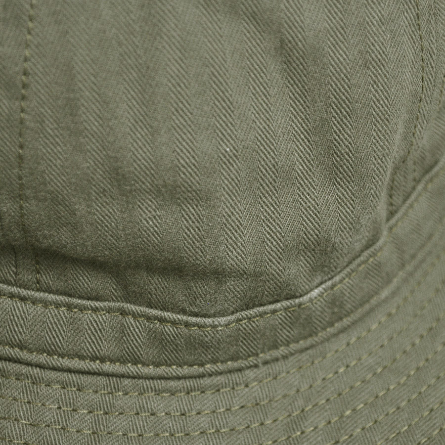 BUZZ RICKSON'S バズリクソンズ ハット 帽子 BR02537 AVIATION ASSOCIATES O.D. HERRINGBONE ARMY HAT