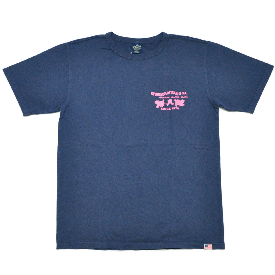 ダルチザン STUDIO D'ARTISAN Tシャツ USAコットンプリントTシャツ 8235