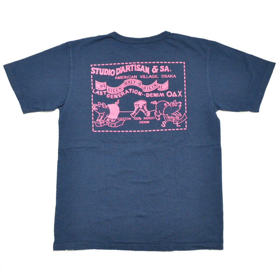 ダルチザン STUDIO D'ARTISAN Tシャツ USAコットンプリントTシャツ 8235