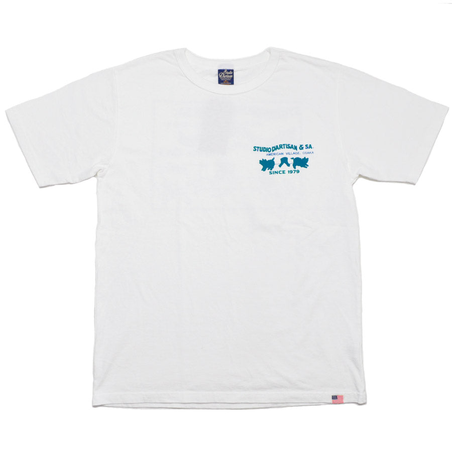ダルチザン STUDIO D'ARTISAN Tシャツ USAコットンプリントTシャツ 8235