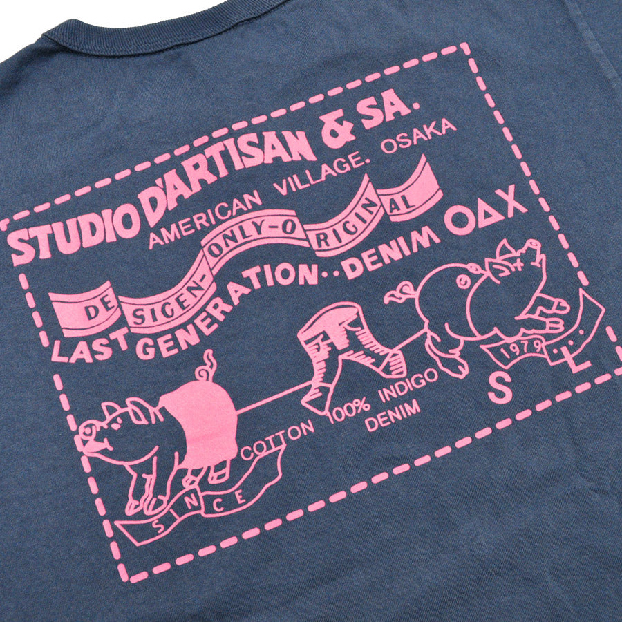 ダルチザン STUDIO D'ARTISAN Tシャツ USAコットンプリントTシャツ 8235
