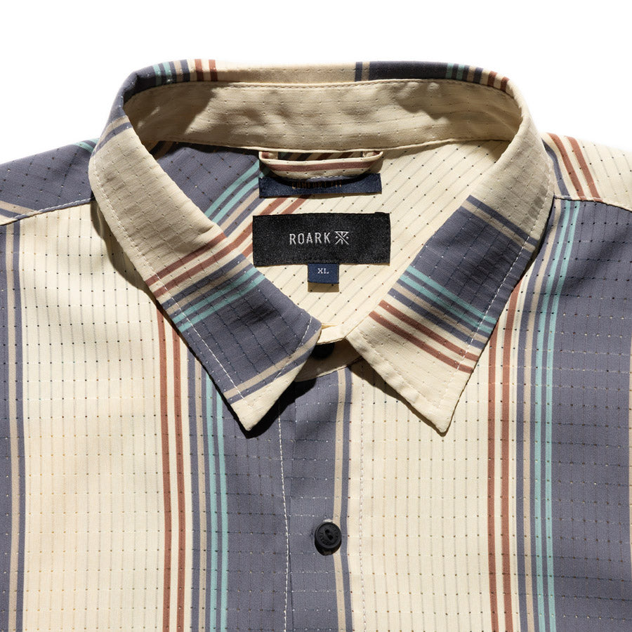 ROARK ロアーク シャツ "VERTICAL STRIPES" BLESS UP S/S RWJ1225