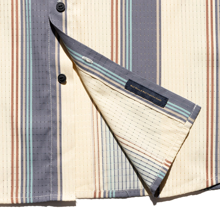 ROARK ロアーク シャツ "VERTICAL STRIPES" BLESS UP S/S RWJ1225