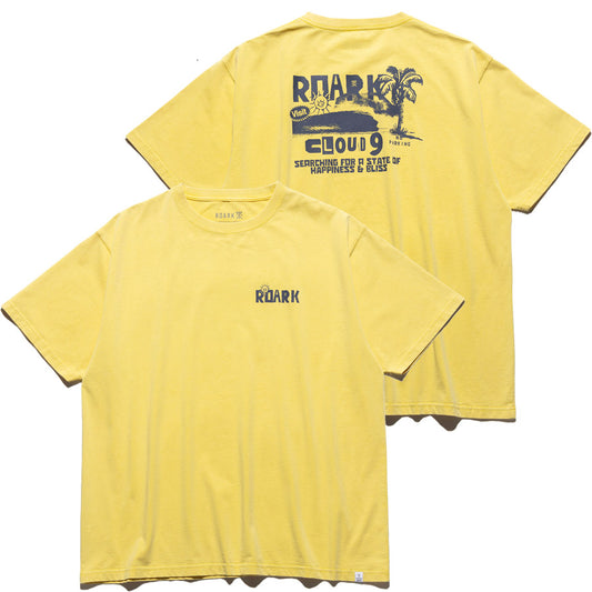 ROARK ロアーク Tシャツ "CLOUD 9" WELL WORN TEE RTJM1221