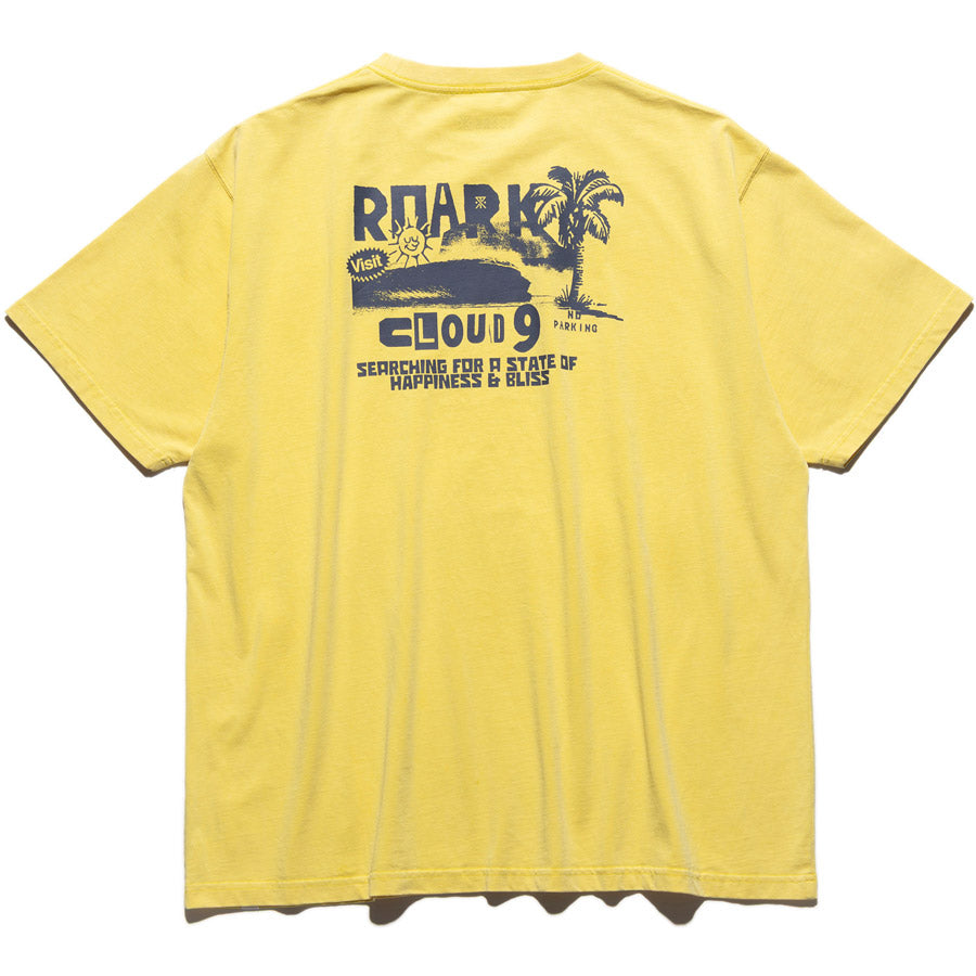 ROARK ロアーク Tシャツ "CLOUD 9" WELL WORN TEE RTJM1221