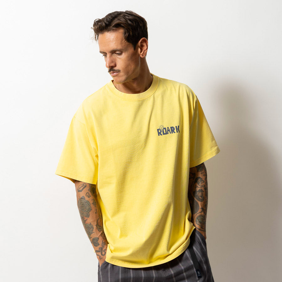 ROARK ロアーク Tシャツ "CLOUD 9" WELL WORN TEE RTJM1221