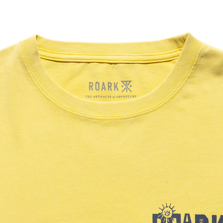 ROARK ロアーク Tシャツ "CLOUD 9" WELL WORN TEE RTJM1221