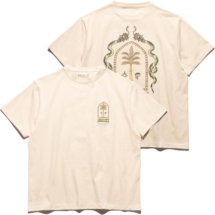 ROARK ロアーク Tシャツ "AUGS PALM" 14oz H/W TEE RTJHW1221