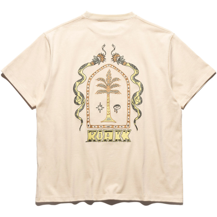 ROARK ロアーク Tシャツ "AUGS PALM" 14oz H/W TEE RTJHW1221