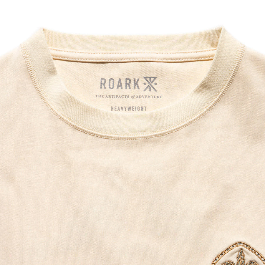 ROARK ロアーク Tシャツ "AUGS PALM" 14oz H/W TEE RTJHW1221