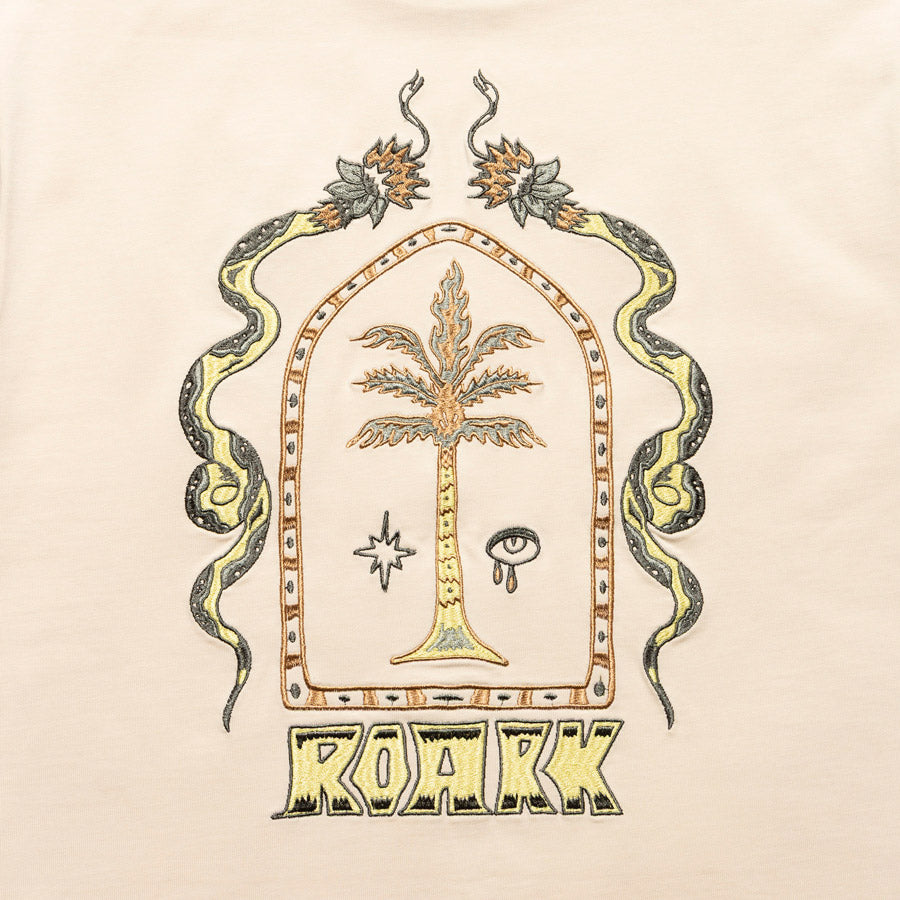 ROARK ロアーク Tシャツ "AUGS PALM" 14oz H/W TEE RTJHW1221