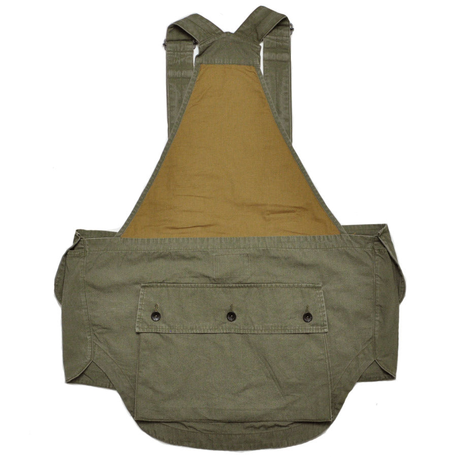 NIGEL CABOURN ナイジェルケーボン ベスト フィッシングベスト - ピグメントダイ FISHING VEST - PIGMENT DYE 80520070003