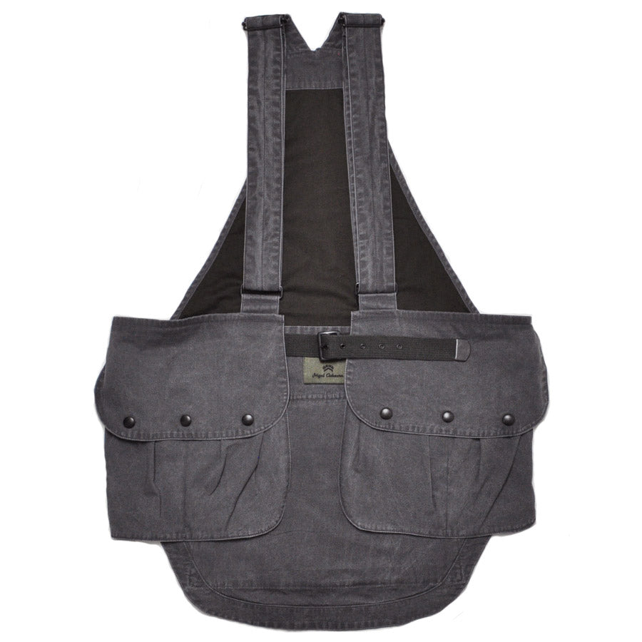 NIGEL CABOURN ナイジェルケーボン ベスト フィッシングベスト - ピグメントダイ FISHING VEST - PIGMENT DYE 80520070003