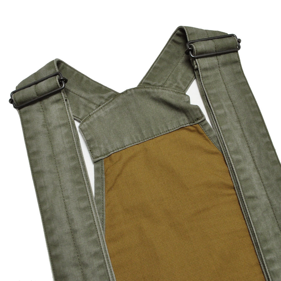 NIGEL CABOURN ナイジェルケーボン ベスト フィッシングベスト - ピグメントダイ FISHING VEST - PIGMENT DYE 80520070003