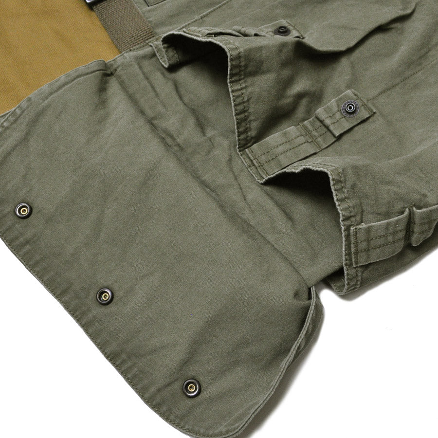 NIGEL CABOURN ナイジェルケーボン ベスト フィッシングベスト - ピグメントダイ FISHING VEST - PIGMENT DYE 80520070003