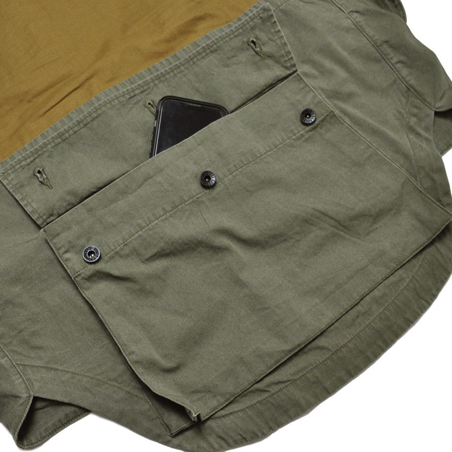 NIGEL CABOURN ナイジェルケーボン ベスト フィッシングベスト - ピグメントダイ FISHING VEST - PIGMENT DYE 80520070003