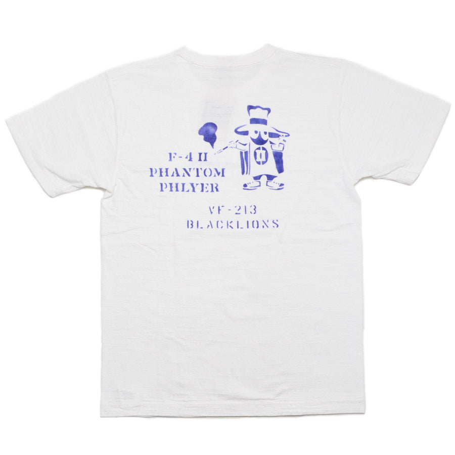 BUZZ RICKSON'S バズリクソンズ Tシャツ BR79730 SLUB YARN T-SHIRT PHANTOM PHLYER