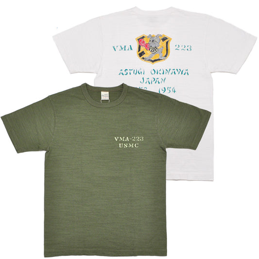BUZZ RICKSON'S バズリクソンズ Tシャツ BR79732 SLUB YARN T-SHIRT VMA-223