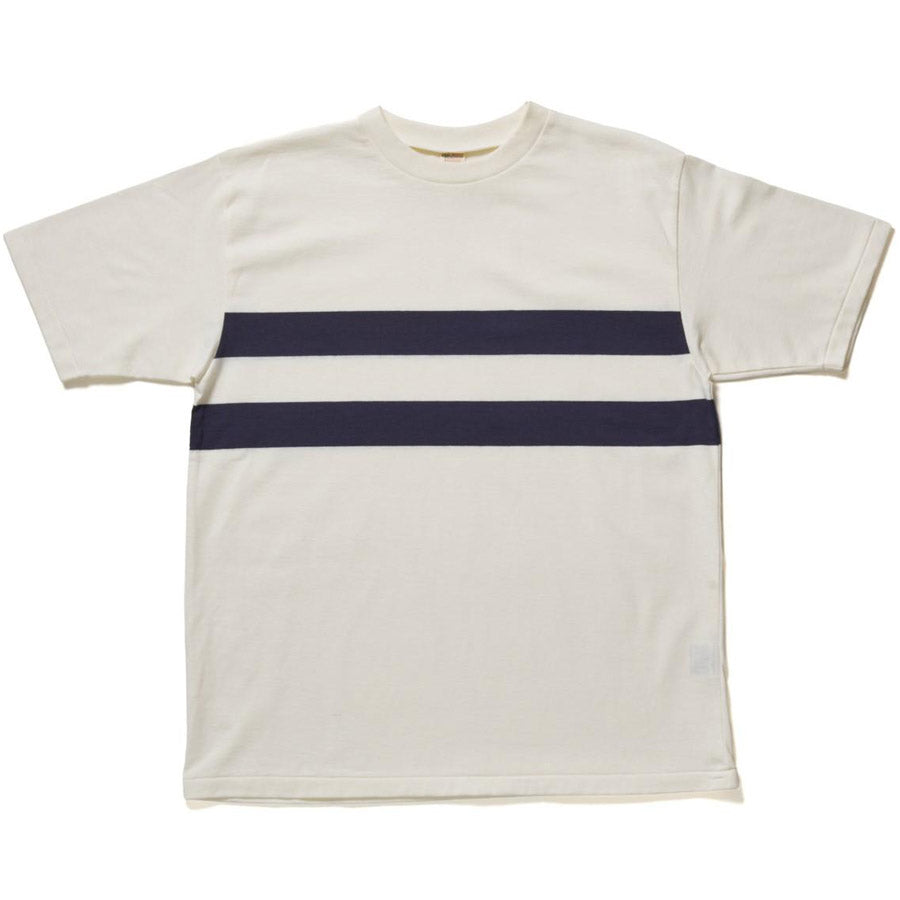 WAREHOUSE ウエアハウス Tシャツ Lot 4112 パネルボーダーリンガーT (B柄)