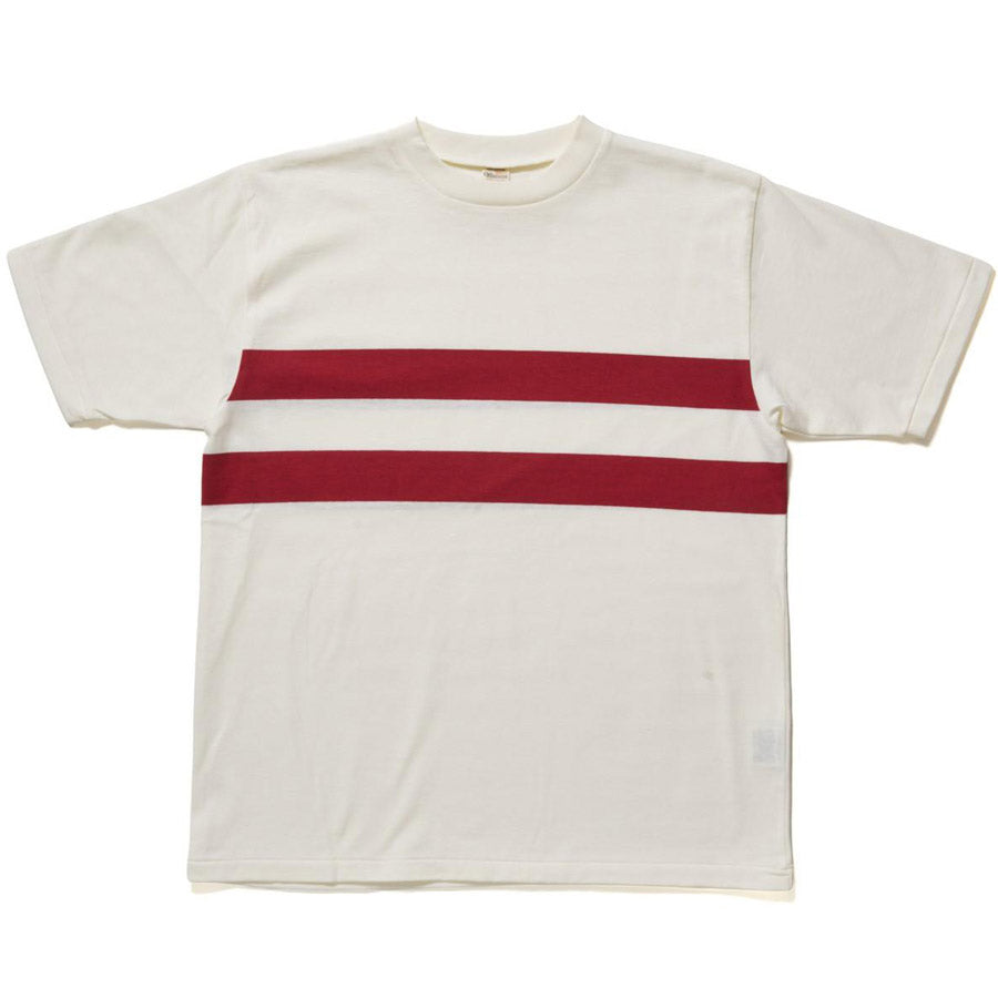 WAREHOUSE ウエアハウス Tシャツ Lot 4112 パネルボーダーリンガーT (B柄)