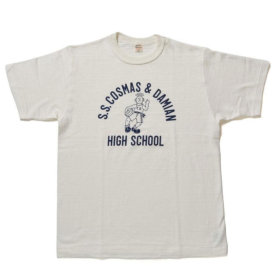 WAREHOUSE ウエアハウス Tシャツ Lot 4601 S.S.COSMAS & DAMIAN メンズ 半袖