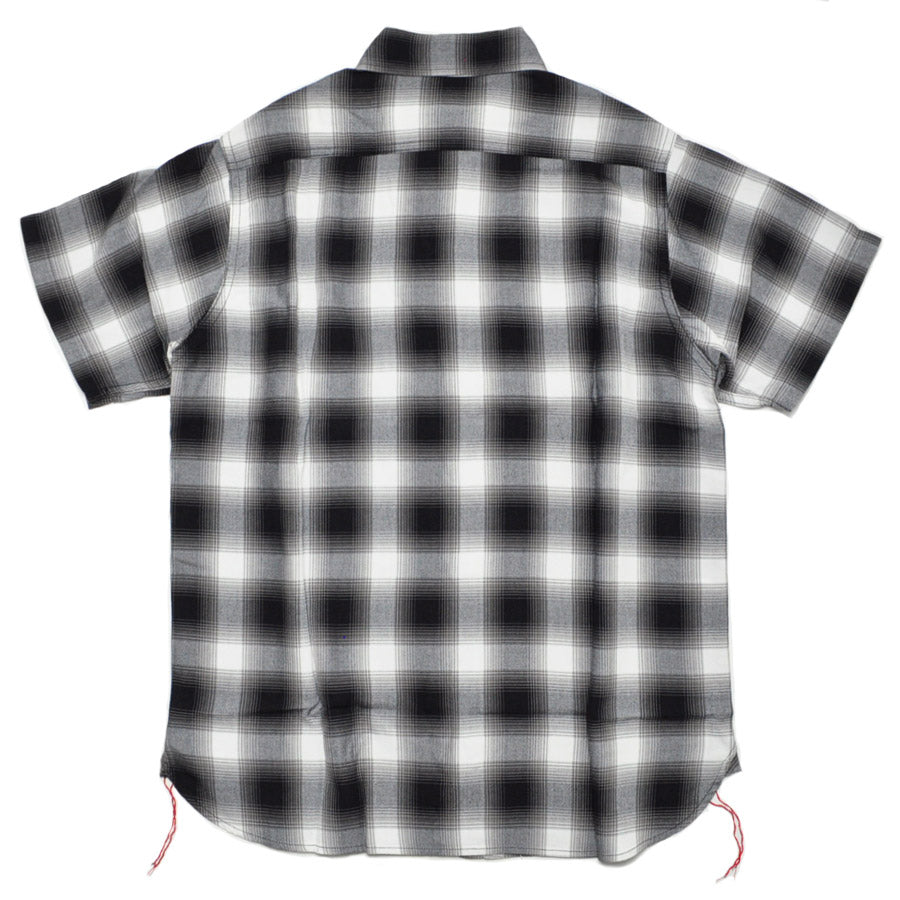 シュガーケーン SUGAR CANE シャツ SC39728 RAYON OMBRE CHECK S/S WORK SHIRT