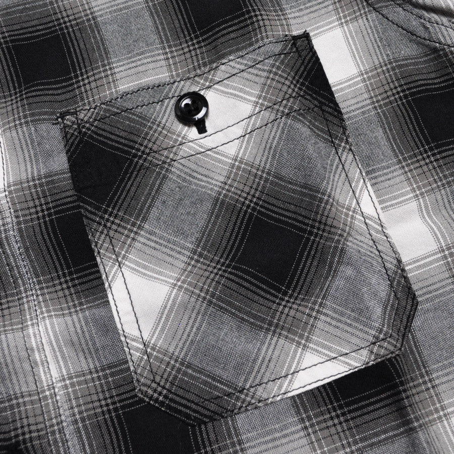シュガーケーン SUGAR CANE シャツ SC39728 RAYON OMBRE CHECK S/S WORK SHIRT