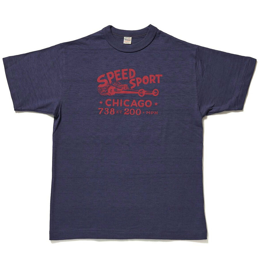 WAREHOUSE ウエアハウス Tシャツ Lot 4601 SPEED SPORT メンズ 半袖