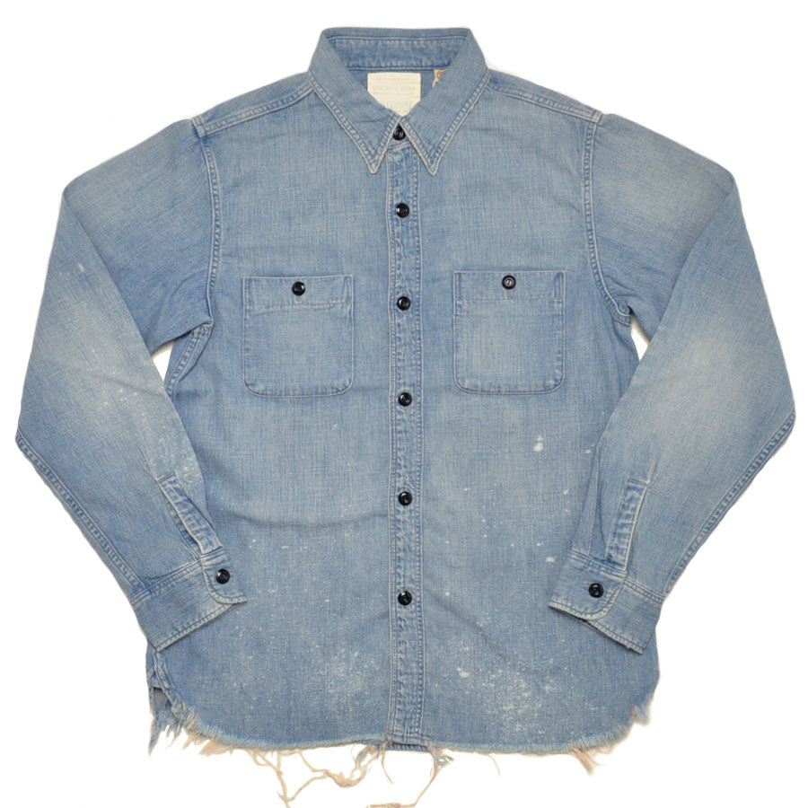 FULLCOUNT フルカウント シャツ 4890HW-24 Denim Work Shirt デニムワークシャツ