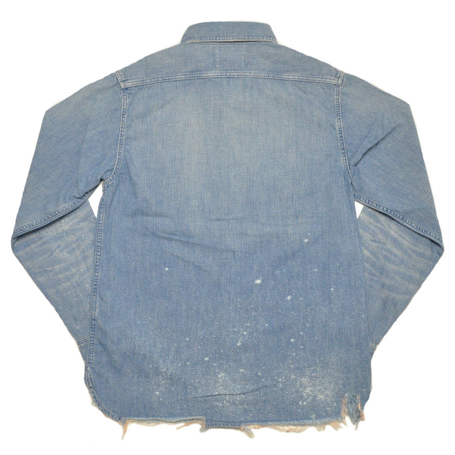 FULLCOUNT フルカウント シャツ 4890HW-24 Denim Work Shirt デニムワークシャツ