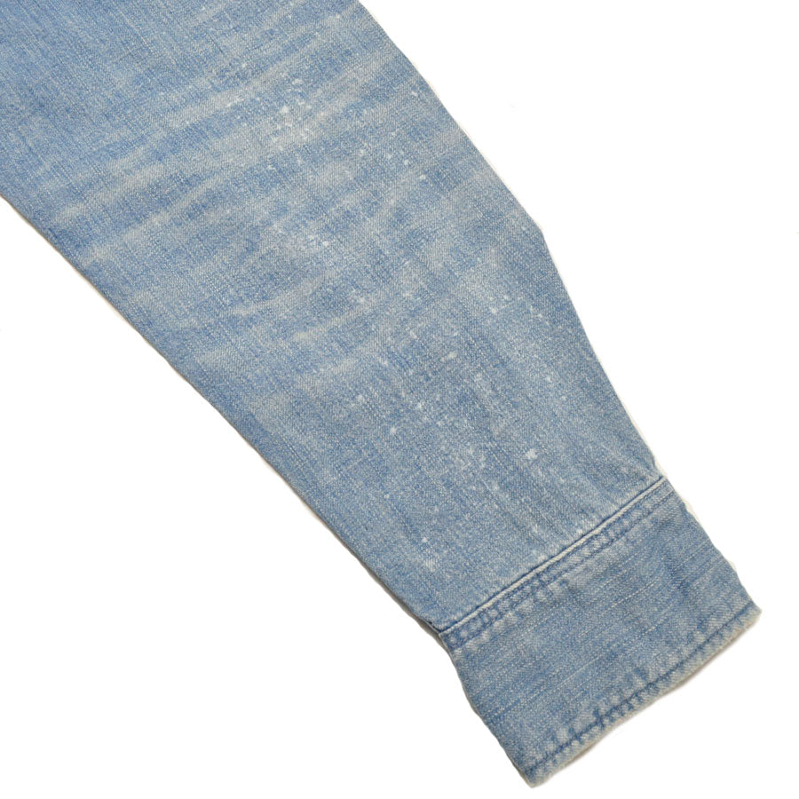 FULLCOUNT フルカウント シャツ 4890HW-24 Denim Work Shirt デニムワークシャツ