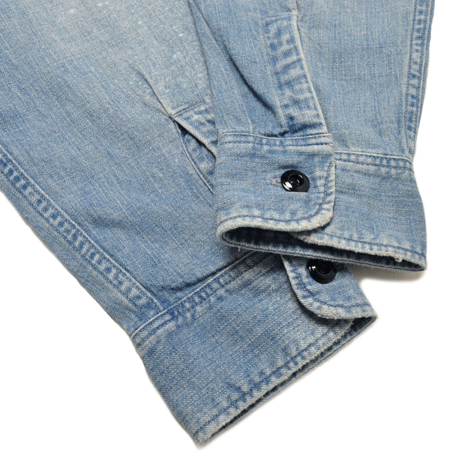 FULLCOUNT フルカウント シャツ 4890HW-24 Denim Work Shirt デニムワークシャツ