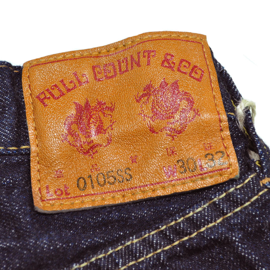 FULLCOUNT フルカウント デニム パンツ 0105SSW Wide Denim (Super Smooth) (One Wash)