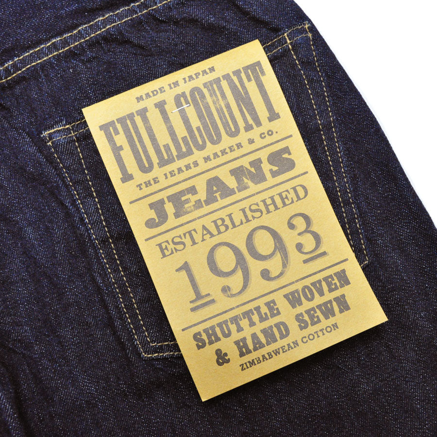 FULLCOUNT フルカウント デニム パンツ 0105SSW Wide Denim (Super Smooth) (One Wash)