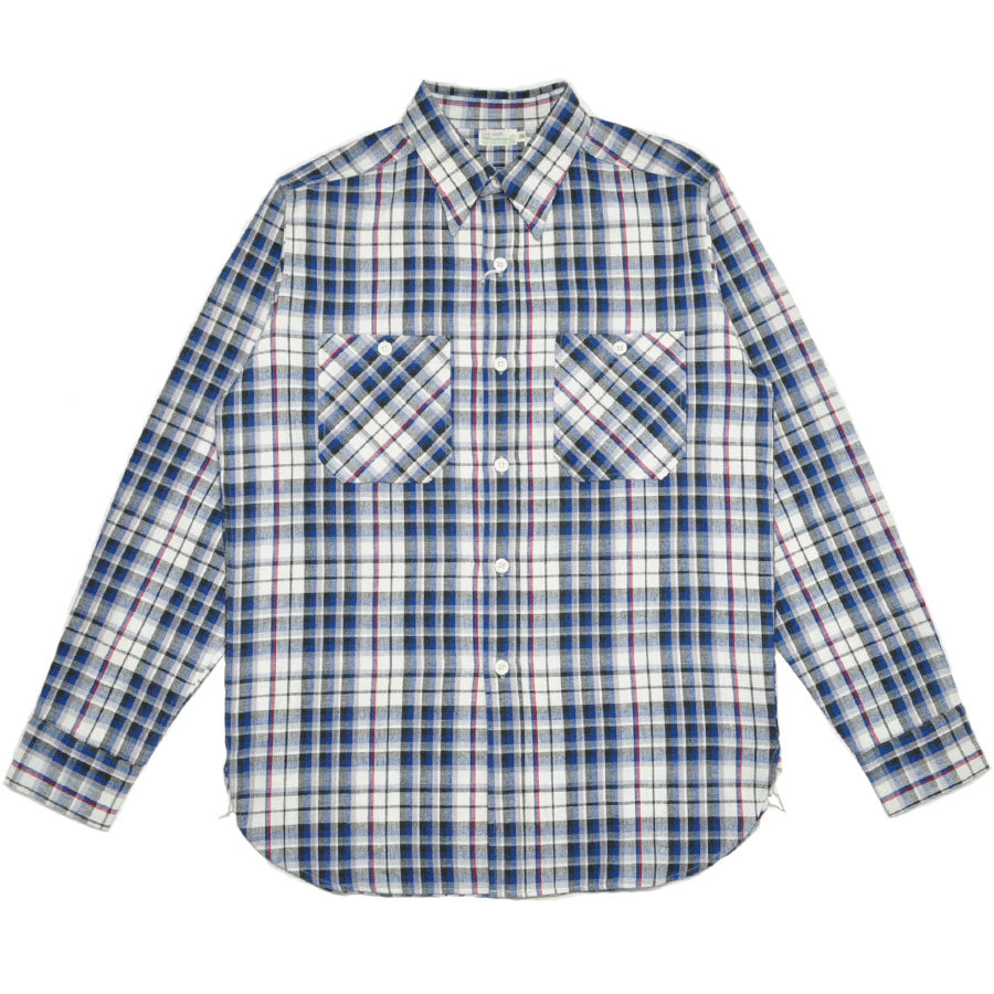 WAREHOUSE ウエアハウス シャツ Lot 3055 LONG SLEEVE CHECK WORK SHIRTS B柄
