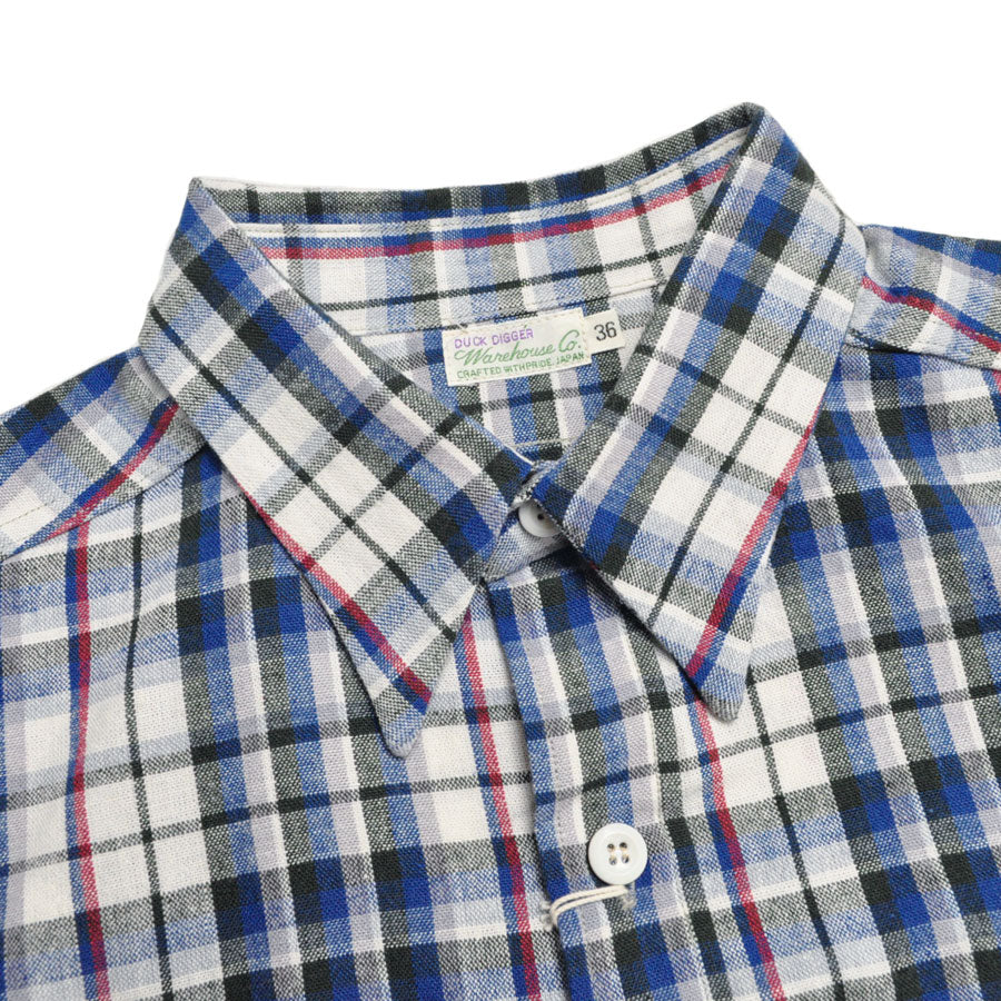 WAREHOUSE ウエアハウス シャツ Lot 3055 LONG SLEEVE CHECK WORK SHIRTS B柄