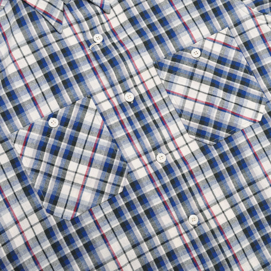 WAREHOUSE ウエアハウス シャツ Lot 3055 LONG SLEEVE CHECK WORK SHIRTS B柄