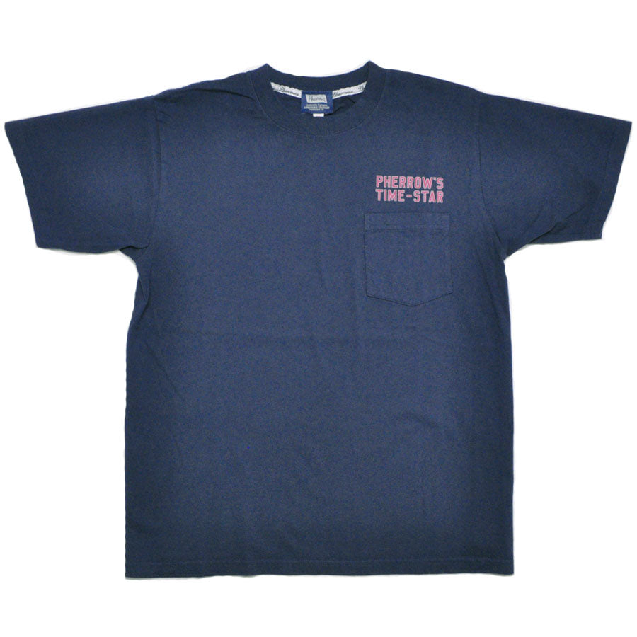 PHERROW'S フェローズ Tシャツ 26S-PPT3 ポケットTシャツ 肉厚 PTシリーズ