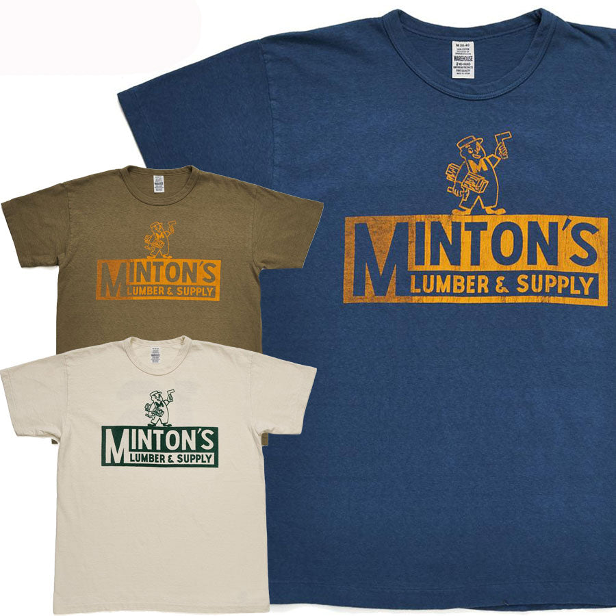 WAREHOUSE ウエアハウス Tシャツ Lot 4064 MINTON'S セコハン 半袖