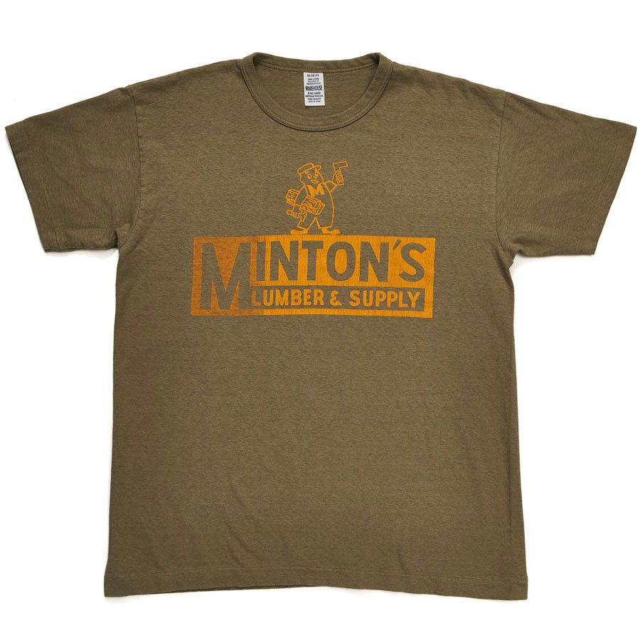 WAREHOUSE ウエアハウス Tシャツ Lot 4064 MINTON'S セコハン 半袖