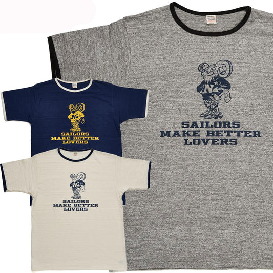 WAREHOUSE ウエアハウス Tシャツ Lot 4059 リンガーT SAILORS
